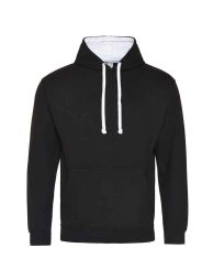 VARSITY JET BLACK/ARCTIC WHITE HOODIE