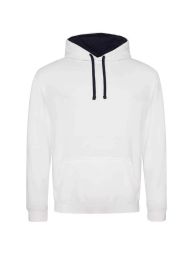 VARSITY ARCTIC WHITE/FRENCH NAVY HOODIE