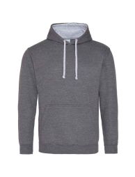 VARSITY CHARCOAL/HEATHER GREY HOODIE