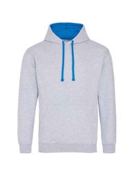 VARSITY JET GREY/BLUE HOODIE