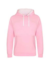VARSITY BABY PINK/ARCTIC WHITE HOODIE