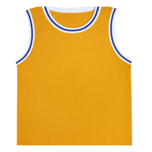 FREESTYLE LIGHTWEIGHT YELLOW BASKETBALL JERSEY